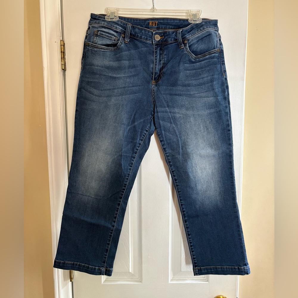 Kut from the Kloth Denim Crops size 12